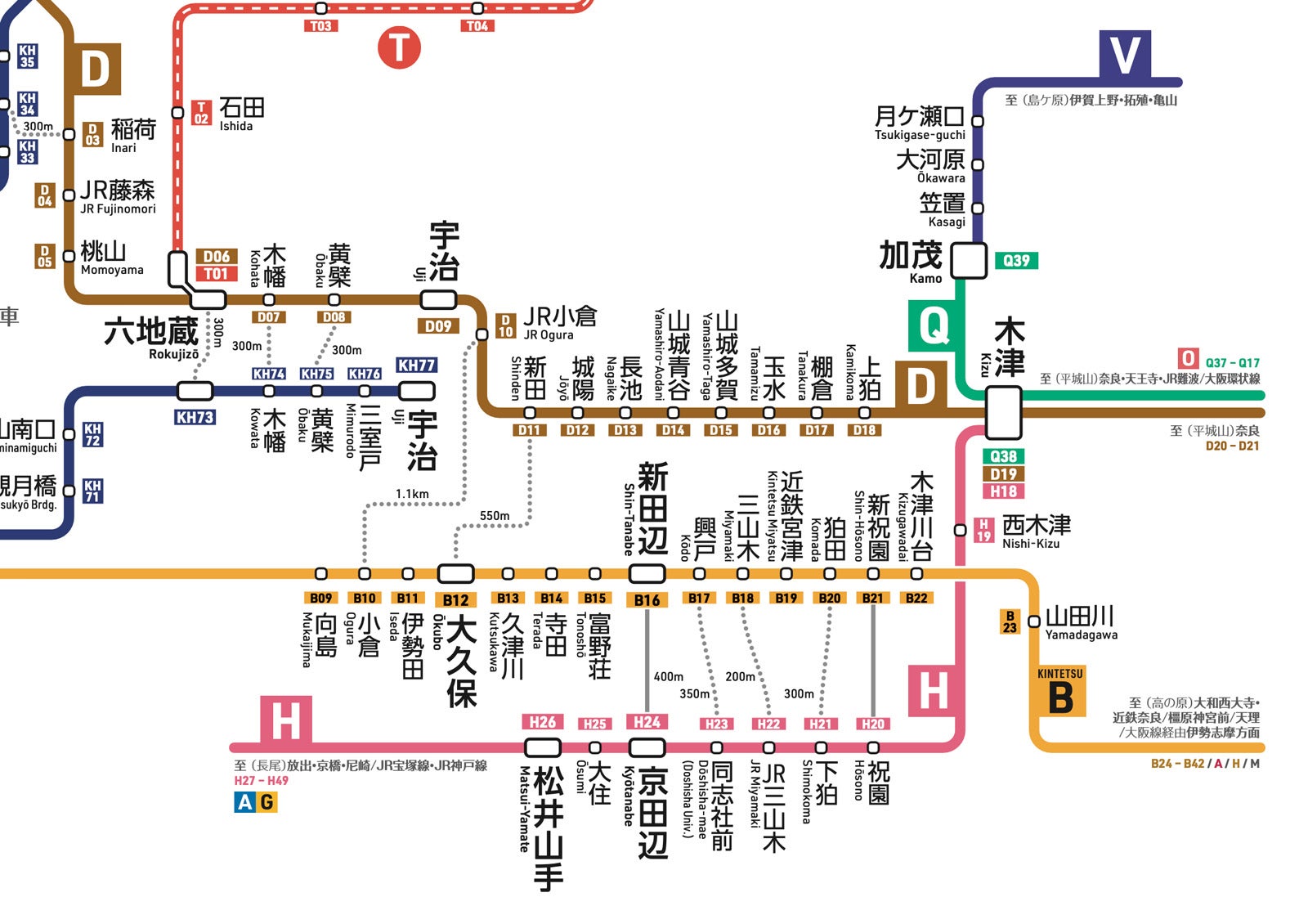 京都府鉄道路線図（デジタル版） | カワツル商店(本店旧館)
