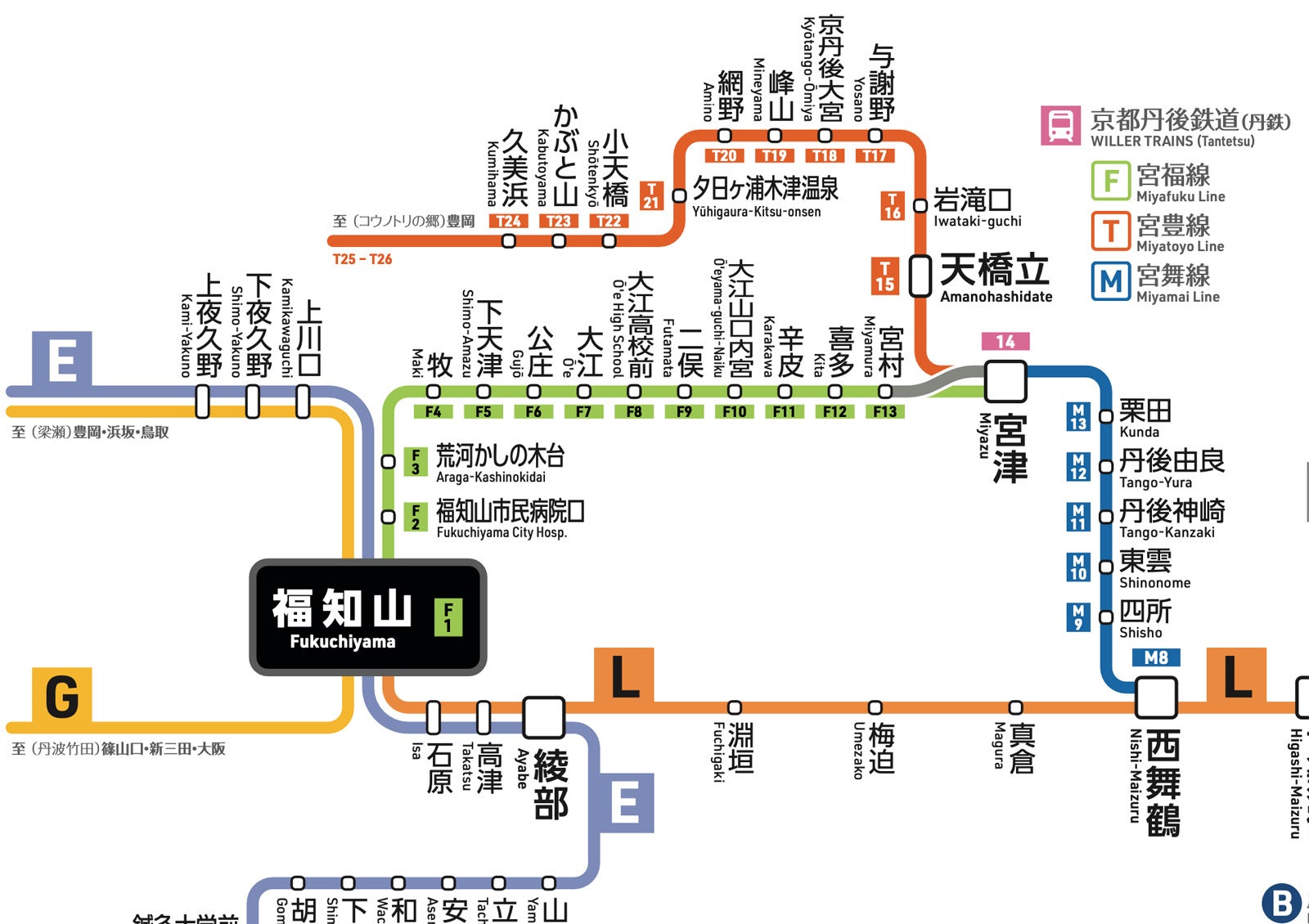 京都府鉄道路線図（デジタル版） | カワツル商店(本店旧館)
